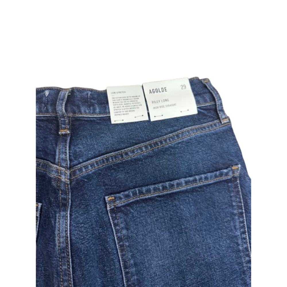 Agolde Riley Long High Rise Straight Size 29 - Picture 5 of 8